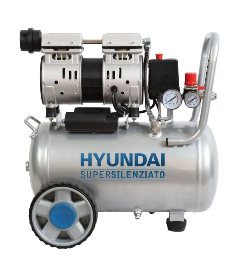 Compressore Silenziato Hyundai 24 Litri - Uso Domestico