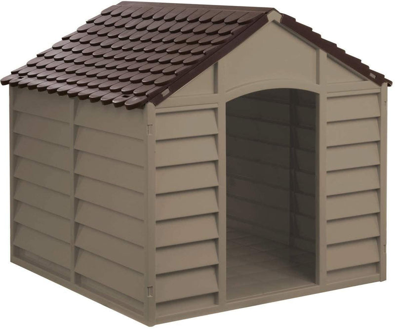 Cuccia per Cani Taglia Grande in PVC Rigido - 86x84x82h cm