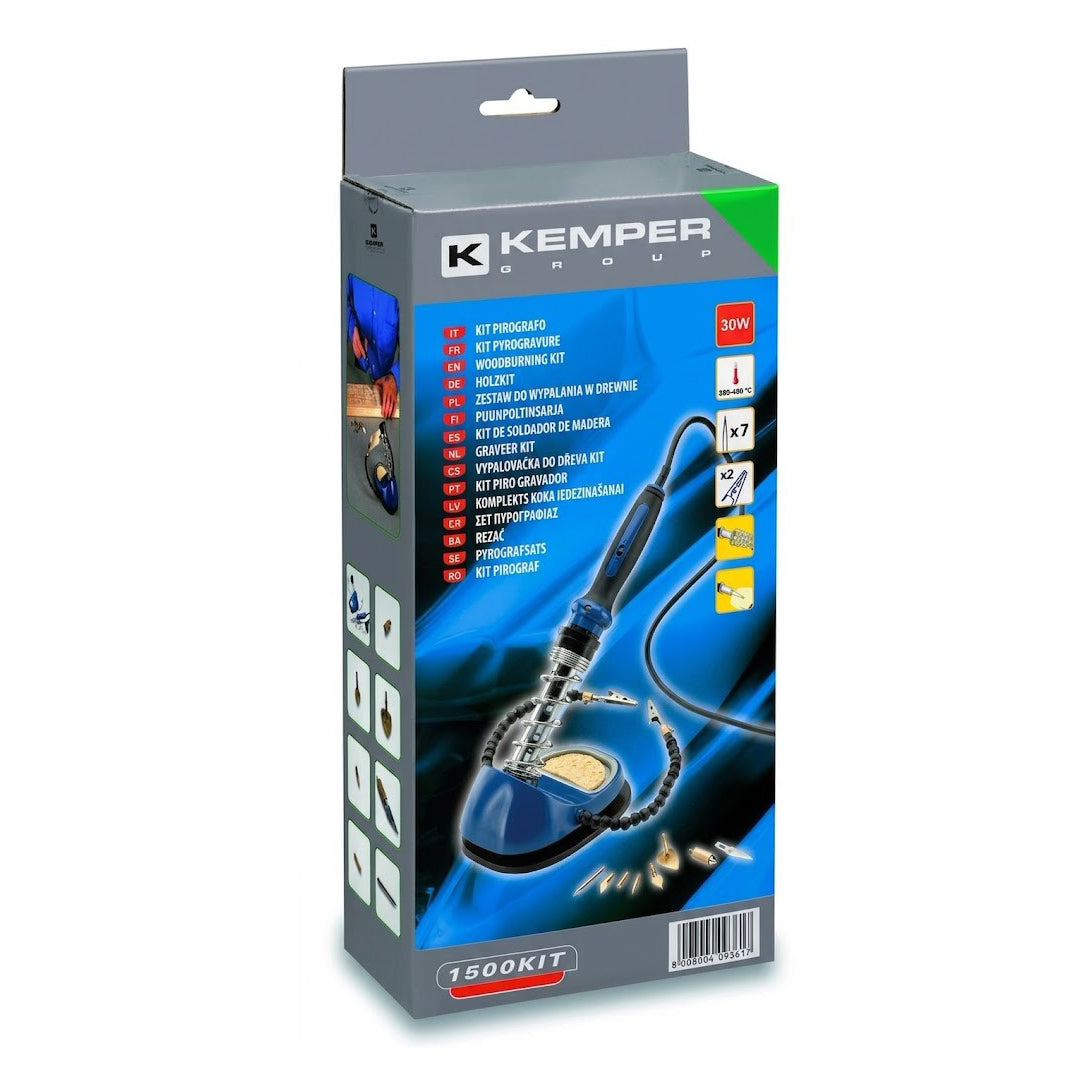 Kit Pirografo per Decorazione Legno - 30W