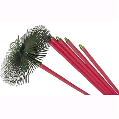 Kit Scovolo Flessibile per Pulizia Camini - 8,40 mt (d 250 mm)