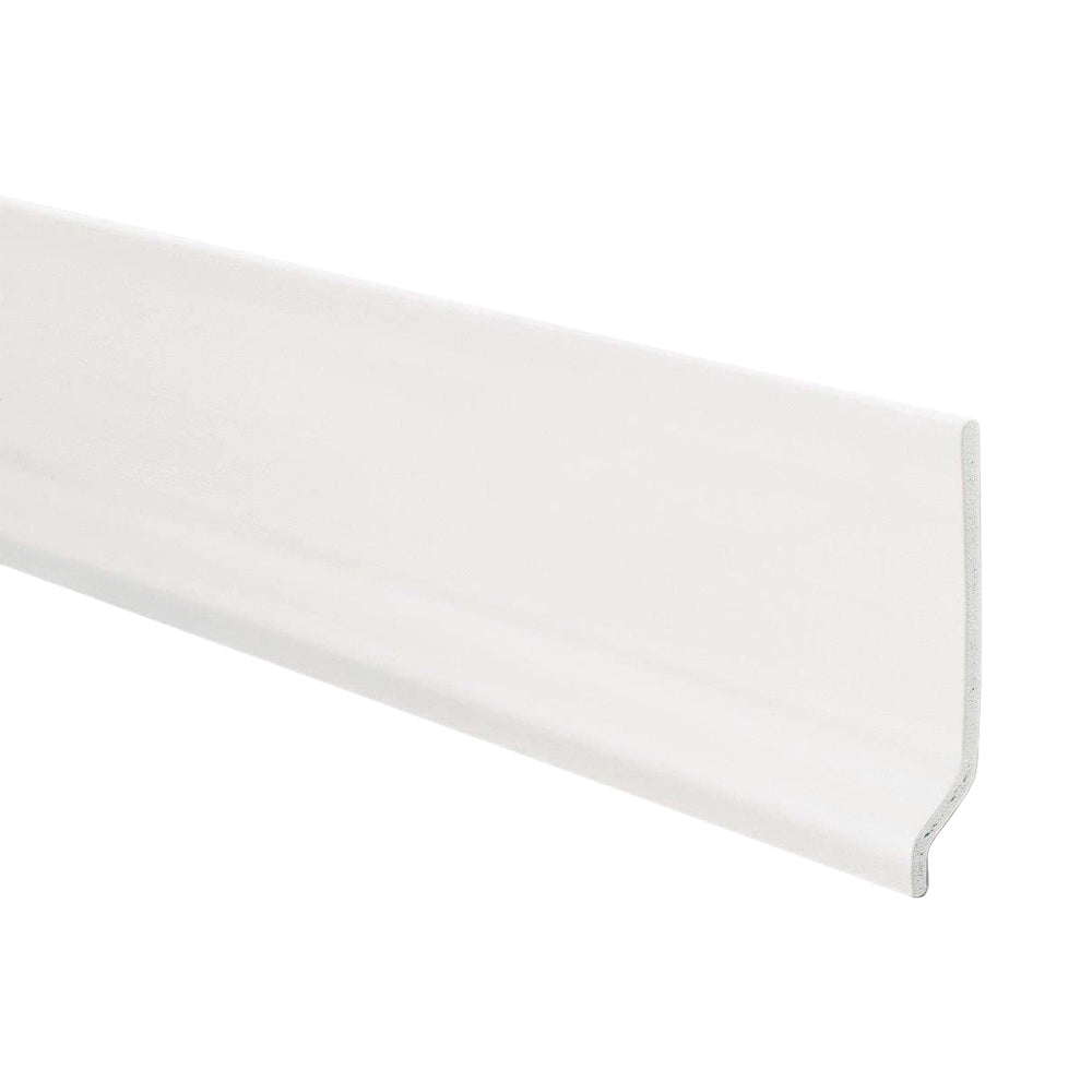 Battiscopa in PVC Espanso Bianco - Lunghezza 2 mt