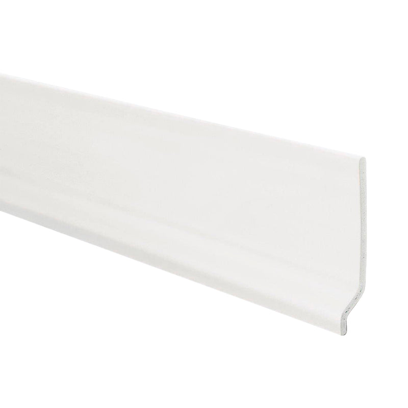 Battiscopa in PVC Espanso Bianco - Lunghezza 2 mt