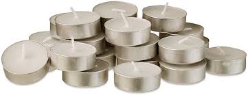 Candele alla Citronella Tea-Light Antizanzare - 24 Pezzi