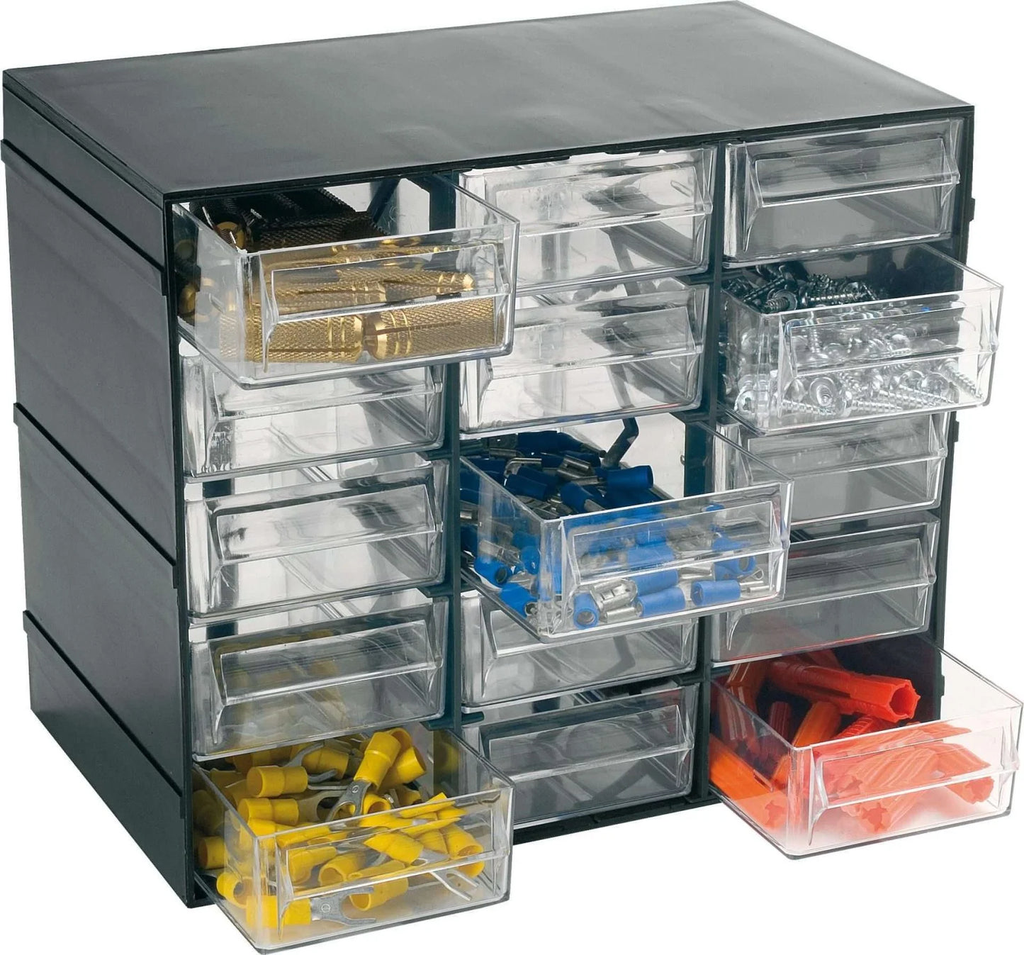 Cassettiera Hobby 15 scomparti Scomponibile 228x140x19mm
