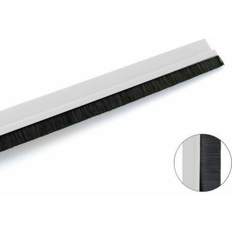 Asta Parafreddo Rigida con Spazzola per Porte - Colore Bianco