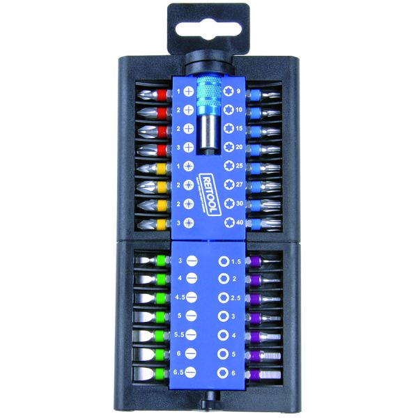 Set Inserti 1/4 Reitool Pozidriv PZ3 x 90 mm