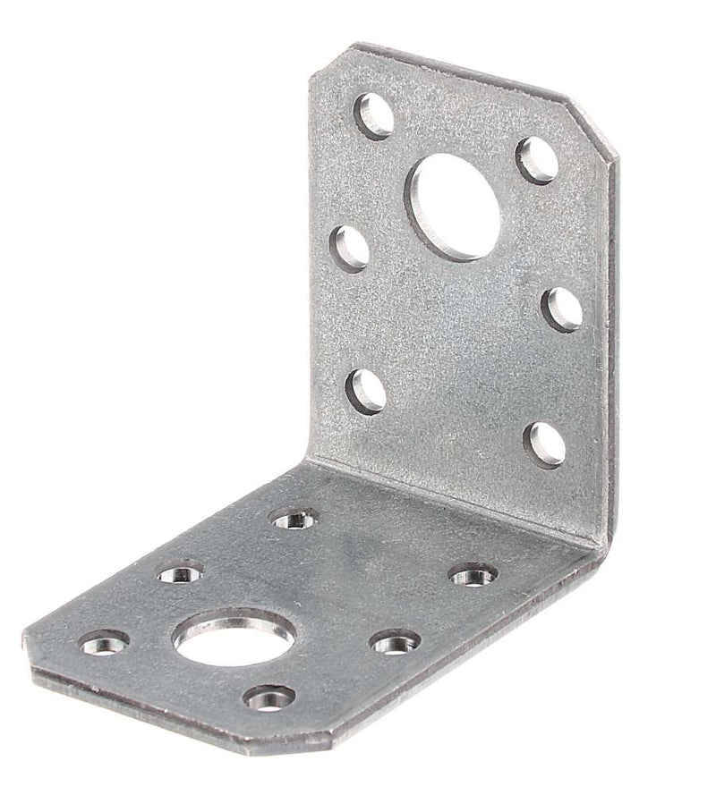 Squadretta Piastrina ad Angolo Zincata - 50x50 mm