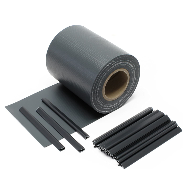 Frangivista in PVC Antracite - 19cm x 35mt