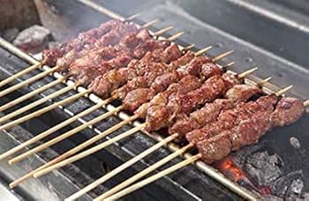 Barbecue in Acciaio per Spiedini - 80x15x70h cm