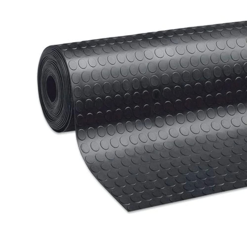 Copripavimento a Bolli in PVC Nero - Altezza 100 cm x 25 mt