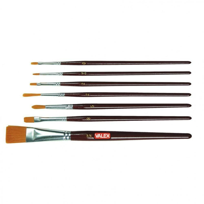 Set di Pennelli per Decorazione - 7 Pezzi