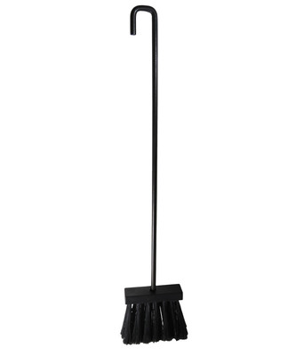 Scopino per Camino in Ferro e Setole Metalliche - 50 cm