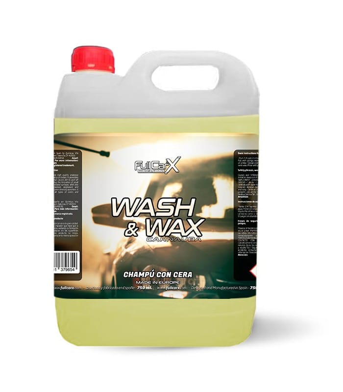 Shampoo Wash&Wax con Cera 5LT