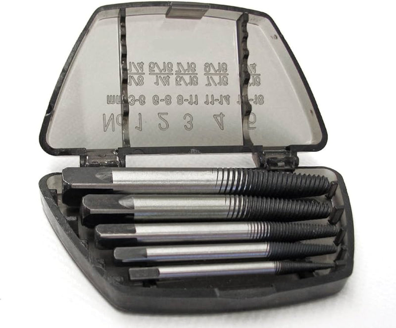 Estrattori Viti Spezzate Set 5pz Mis.1-5