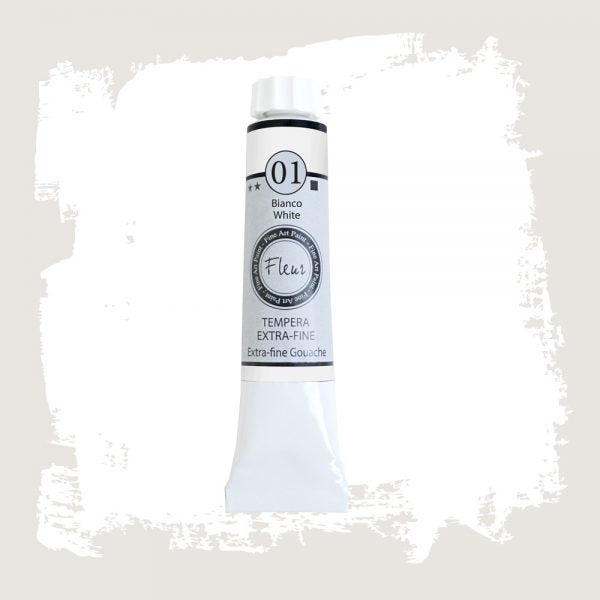 Tempera Professionale n.01 Bianco – 20ml