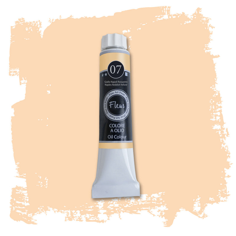 Colore a Olio n.07 Giallo Napoli Rossastro - 20ml