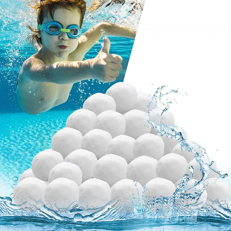 Sfere Filtranti in Poliestere per Filtri Piscina - 500 gr