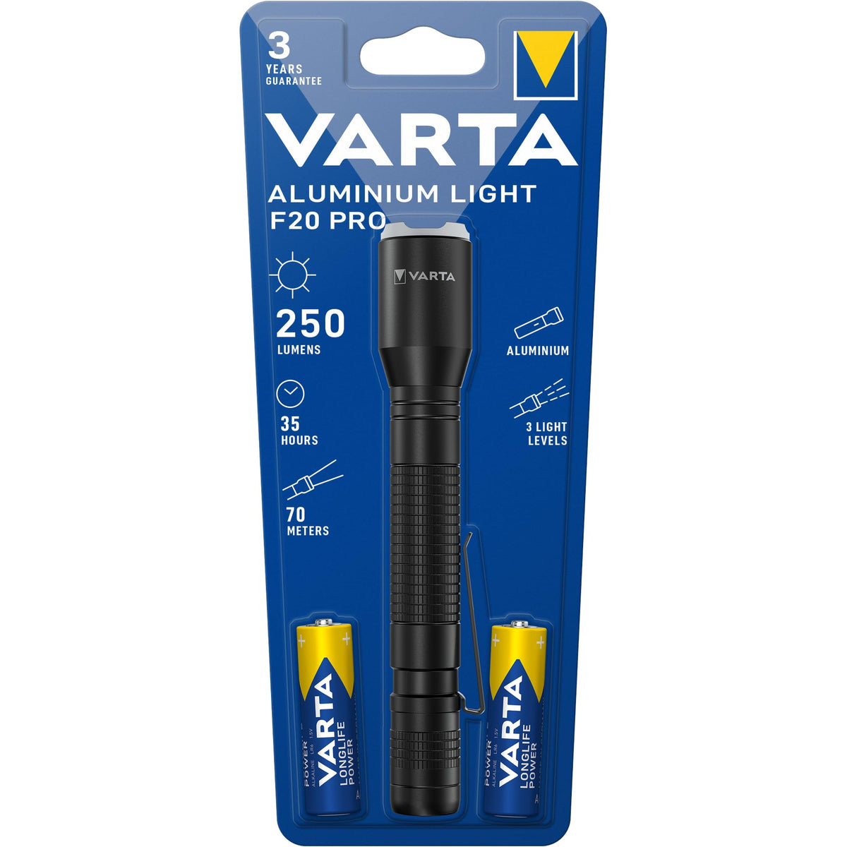 Torcia in Alluminio ad Alta Luminosità - 7 LED (55 Lumen)