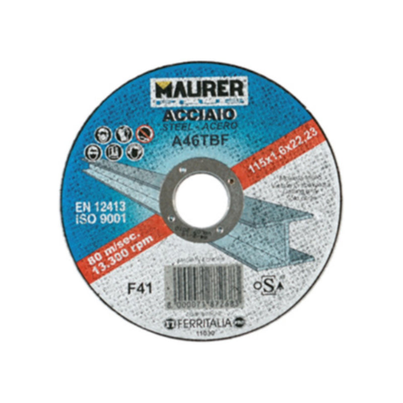 Disco da Taglio Speciale per Alluminio - 115x1,6 mm
