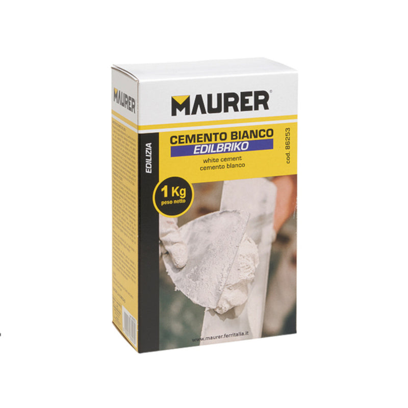 Cemento Bianco ad Alta Resistenza Maurer - 1 kg