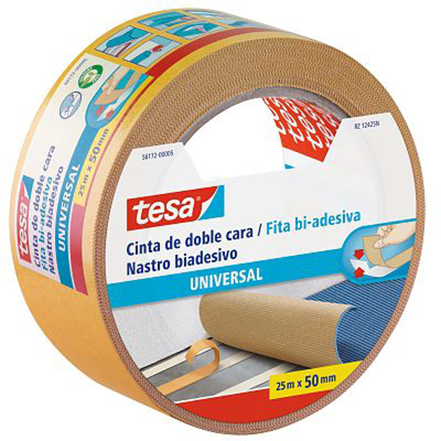 Nastro Biadesivo Universale Multiuso 50 mm x 25 mt