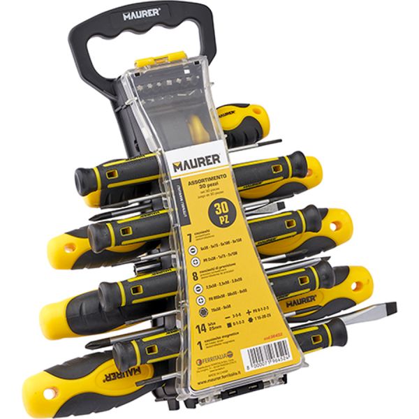 Cacciavite e Bits Serie 30pz