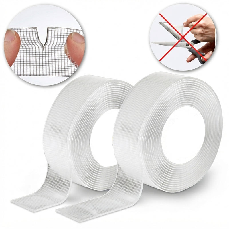 Nastro Biadesivo Trasparente Garzato Extra Forte 19 mm x 2 mt