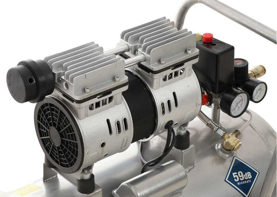 Compressore Silenziato Hyundai 24 Litri - Uso Domestico