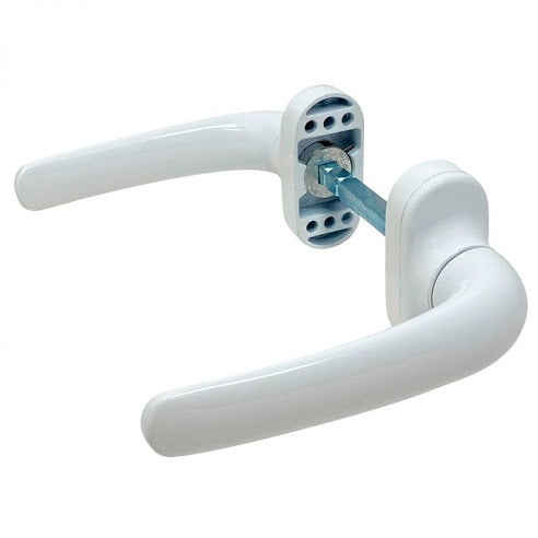 Maniglia per Infissi in Alluminio Bianco - RAL 9010