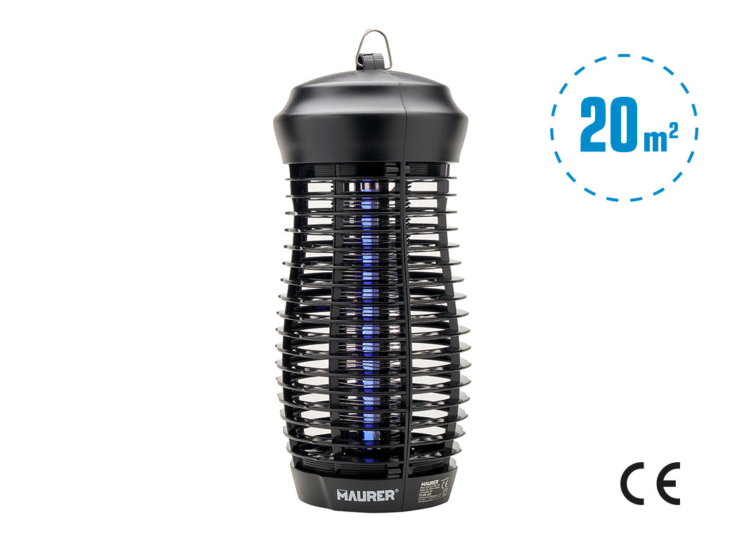 Elettroinsetticida Cilindrico a LED - Copertura 20 mq