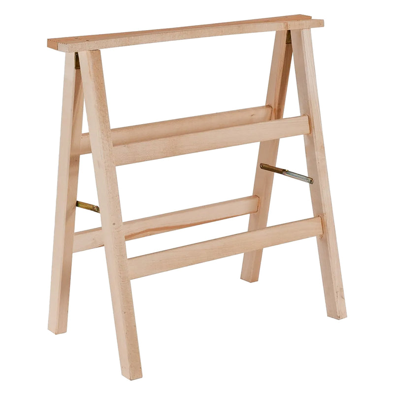 Cavalletto Pieghevole in Legno di Faggio - 77x80 cm