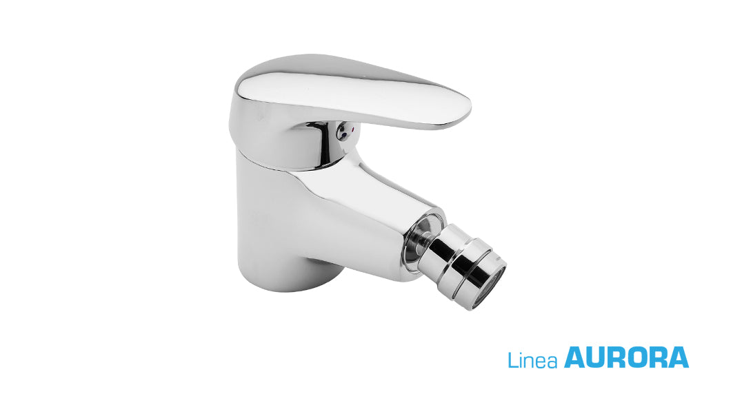 Miscelatore per bidet "Aurora" con scarico