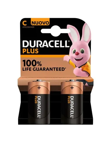 Batterie Duracell 1/2 Torcia Mezza Torcia MN1400 - 2 Pezzi