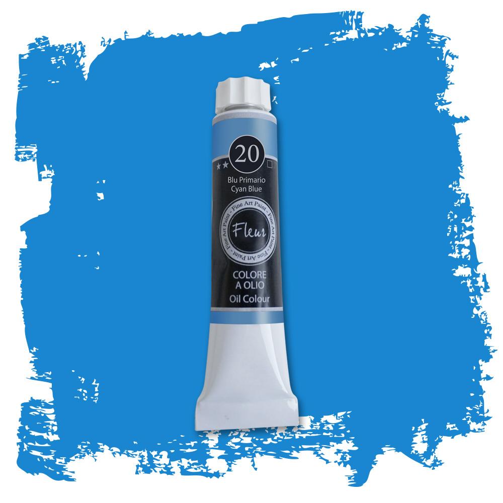 Colore a Olio n.20 Blu Primario – 20ml