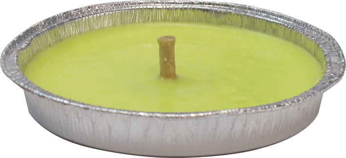 Candela alla Citronella in Stagnola Antizanzare - d 165 mm