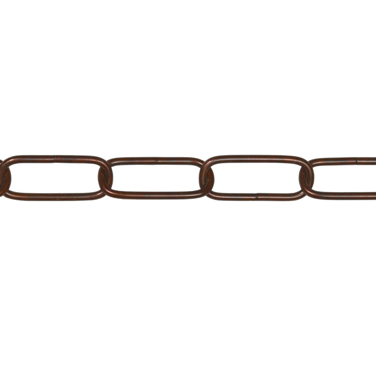 Catena Genovese Bronzata per Lampadari - Misura 3,8 mm