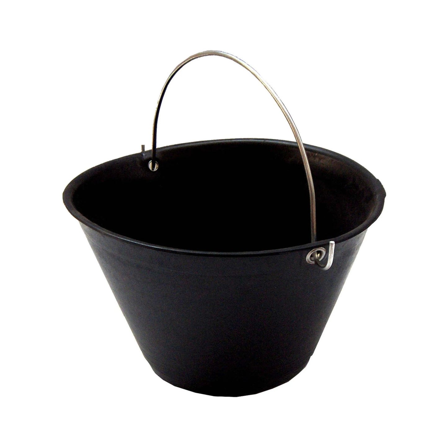 Secchio da Muratore in PVC Nero - Alta Resistenza