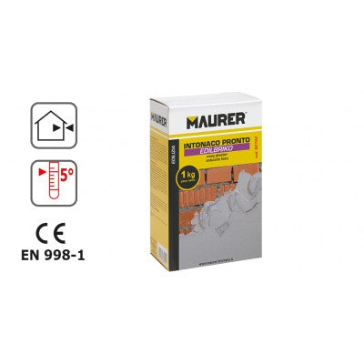 Intonaco Pronto Monostrato per Interni ed Esterni - 1 kg
