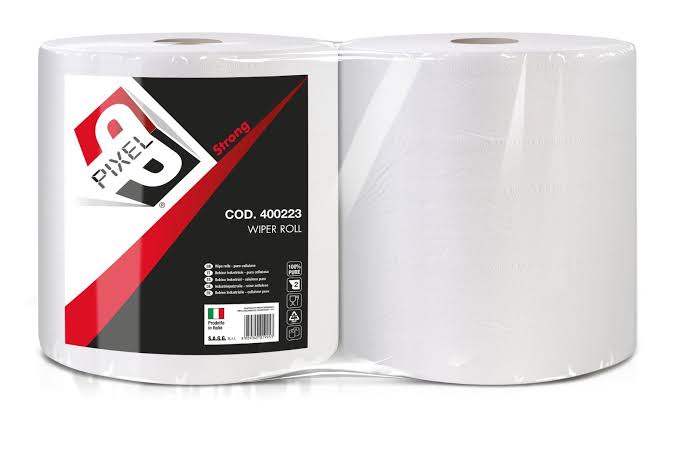 Bobine Carta Asciugamani in Cellulosa - 2 Pezzi (2,7 kg totali)
