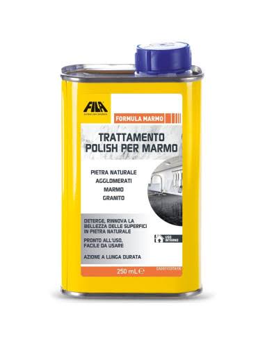 FILA Formula Marmo – Crema Polish Lucidante Protettiva per Marmo, Pietra Naturale e Agglomerati – 250ml