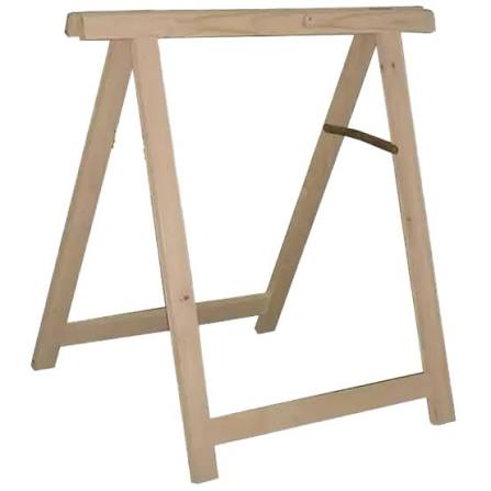Cavalletto in Legno di Abete 75x75 cm