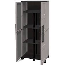 Armadio Portascope in Resina da Esterni - 68x39x173 cm