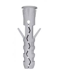 Tasselli in Nylon Professionali con Bordo - 6x30 mm (1000 pz)