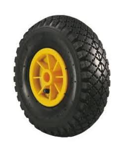 Ruota Pneumatica Gonfiabile per Carrelli - Misura mm 26
