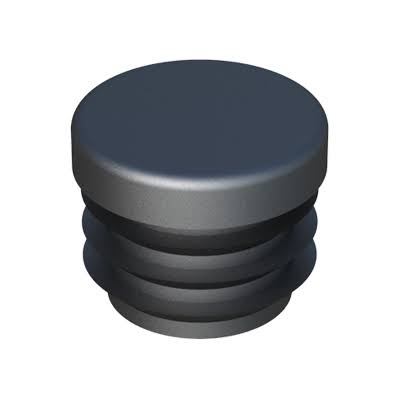 Tappi Puntali Tondi in Plastica Morbida - d 25 mm (8 Pezzi)