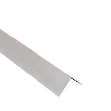 Profilo Angolare in Alluminio Anodizzato Argento - 15x15 mm (2 mt)