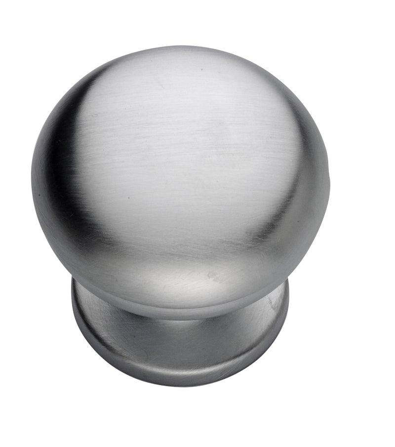 Pomolo a Cipolla Art. 143 in Cromo Satinato - d 63 mm