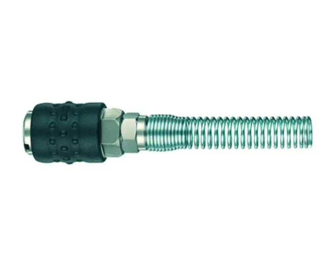 Rubinetto Rapido con Molla Proteggi-Tubo 8x10 mm