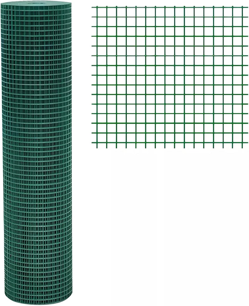 Rete Elettrosaldata Plastificata per Recinzioni - Maglia 12,7x12,7 mm (h 100 cm)