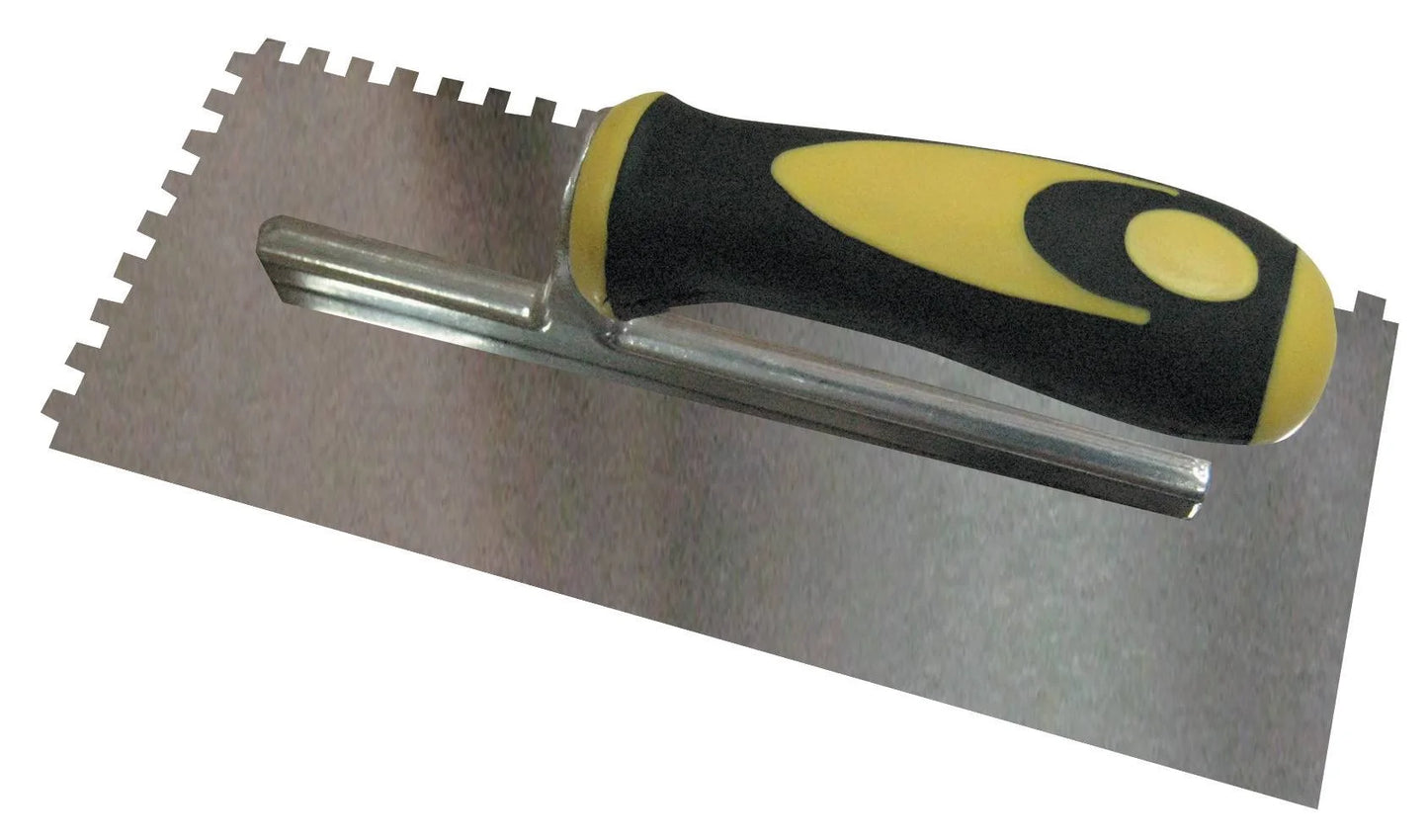 Frattone Dentato in Acciaio per Piastrellisti - 120x280 mm